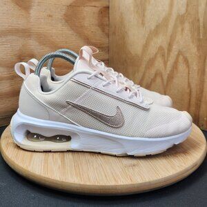 Nike Air Max Interlock Lite Womens Pink Running Shoes Sneakers Size 8